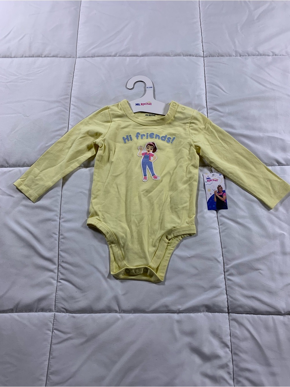 New with tags MS. RACHEL onesie size 18-24M